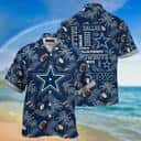 NFL Dallas Cowboys Hawaiian Shirt Coconut Tree Pattern All Over Print NFL Dallas Cowboys Hawaiian Shirt Coconut Tree Pattern All Over Print