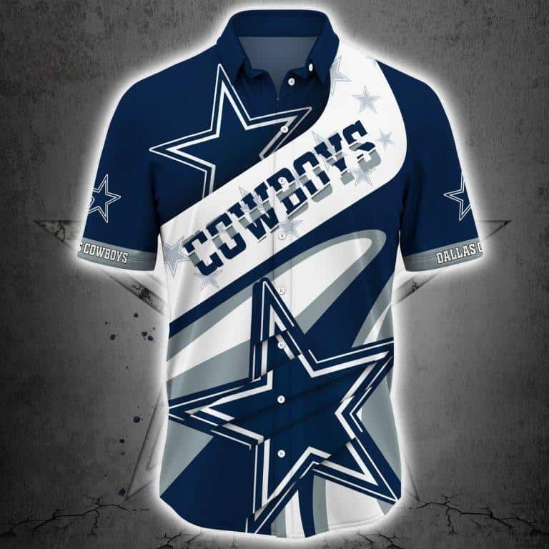 NFL Dallas Cowboys Hawaiian Shirt Gift For Football Players