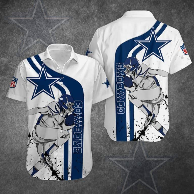 NFL Dallas Cowboys Hawaiian Shirt Summer Gift For Football Fans