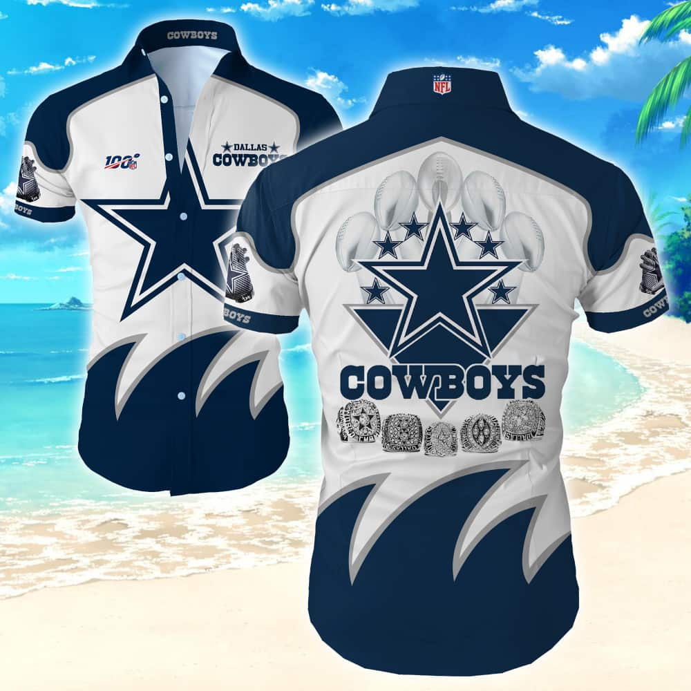 NFL Dallas Cowboys Hawaiian Shirt Best Gift For Football Fans