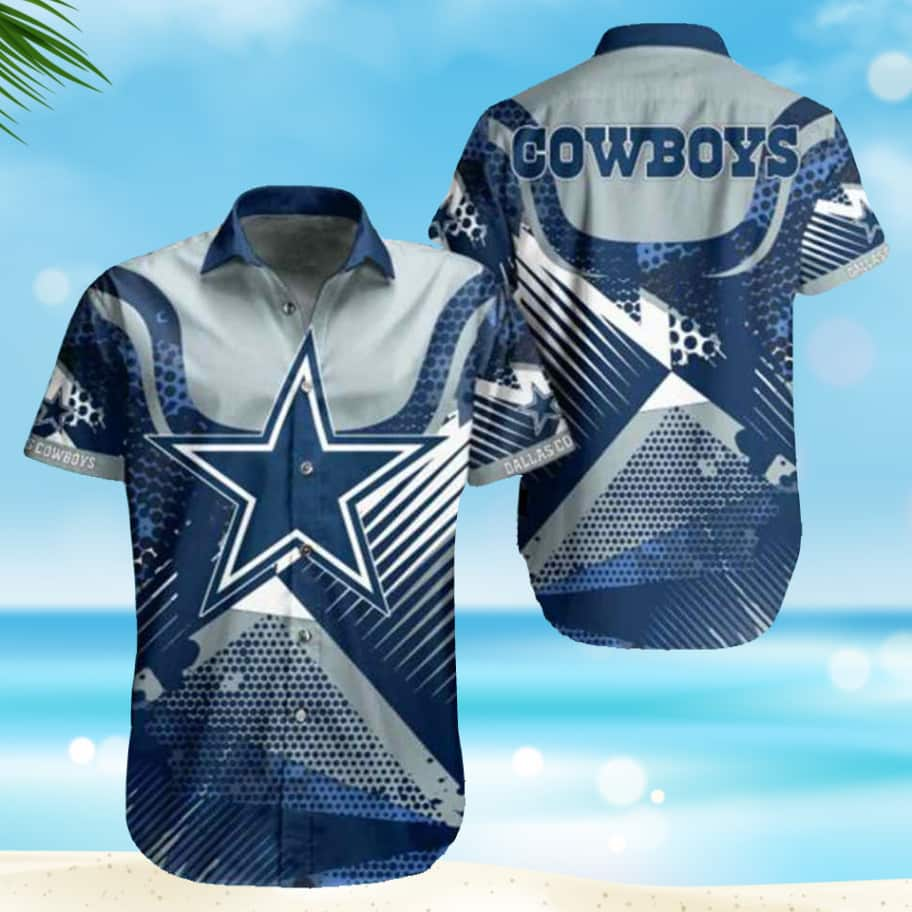 Dallas Cowboys Hawaiian Shirt Gift For Football Fans