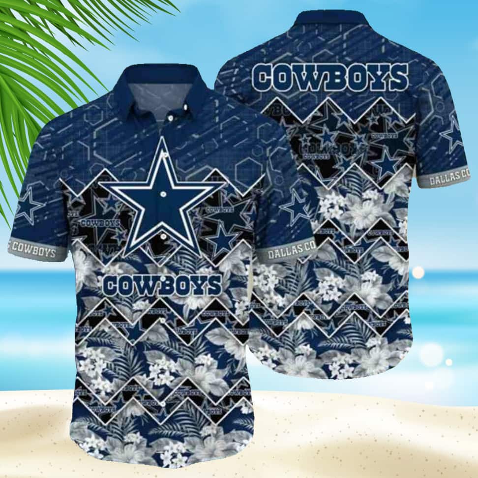 NFL Dallas Cowboys Hawaiian Shirt Summer Holiday Gift For Sport Fans