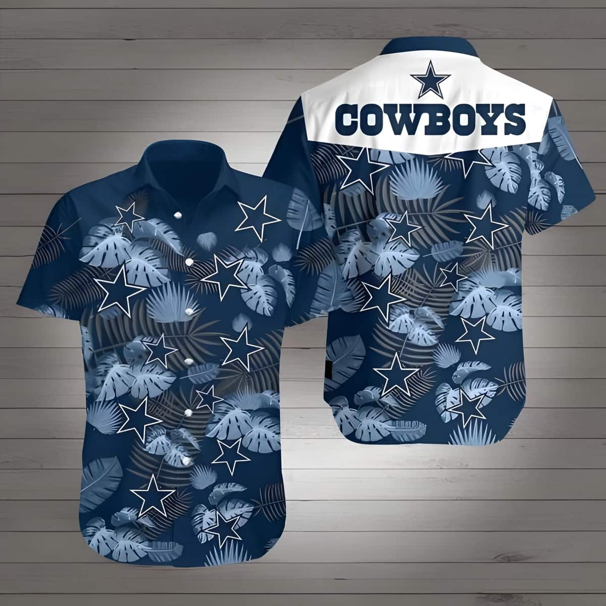 NFL Dallas Cowboys Hawaiian Shirt Practical Beach Gift For Football Players