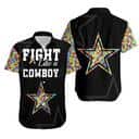 Fight Like A Dallas Cowboys Hawaiian Shirt Autism Support Fight Like A Dallas Cowboys Hawaiian Shirt Autism Support