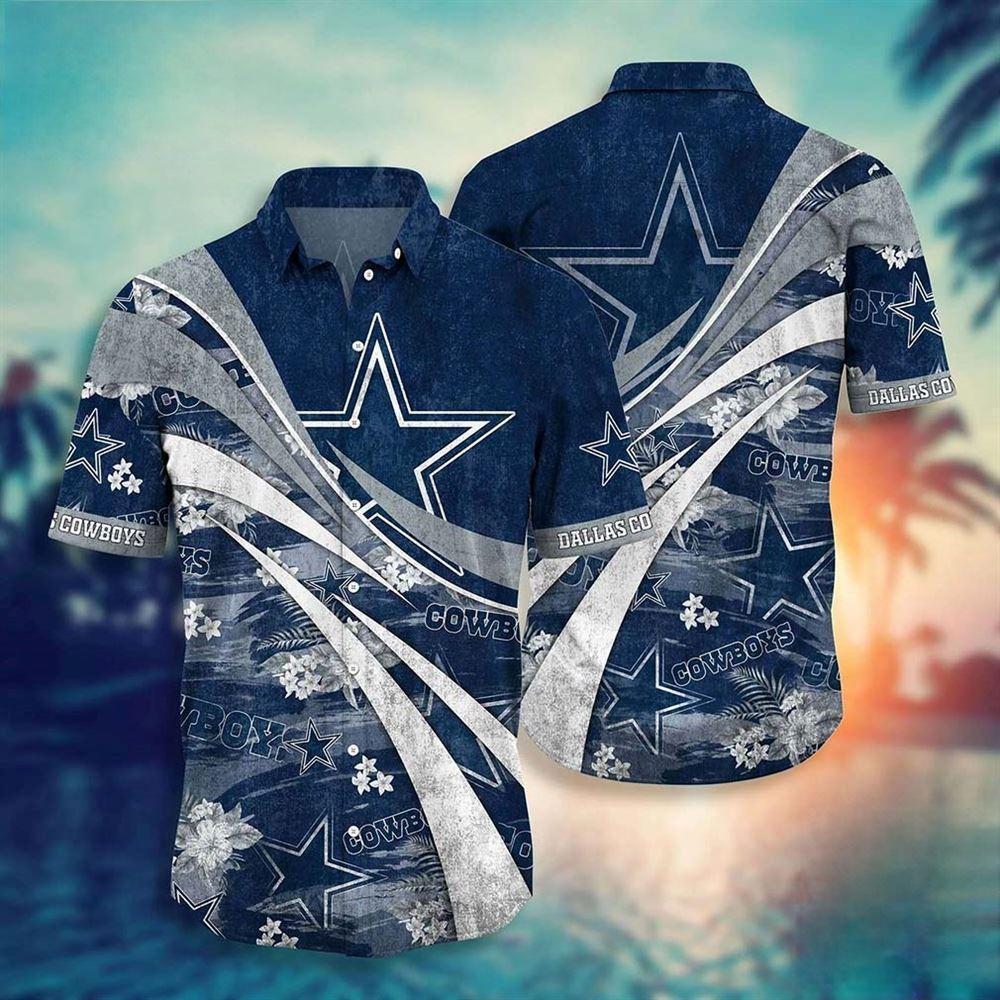 Dallas Cowboys Hawaiian Shirt Gift For NFL Fans