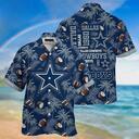 Dallas Cowboys Hawaiian Shirt Coconut Tree Pattern All Over Print Dallas Cowboys Hawaiian Shirt Coconut Tree Pattern All Over Print