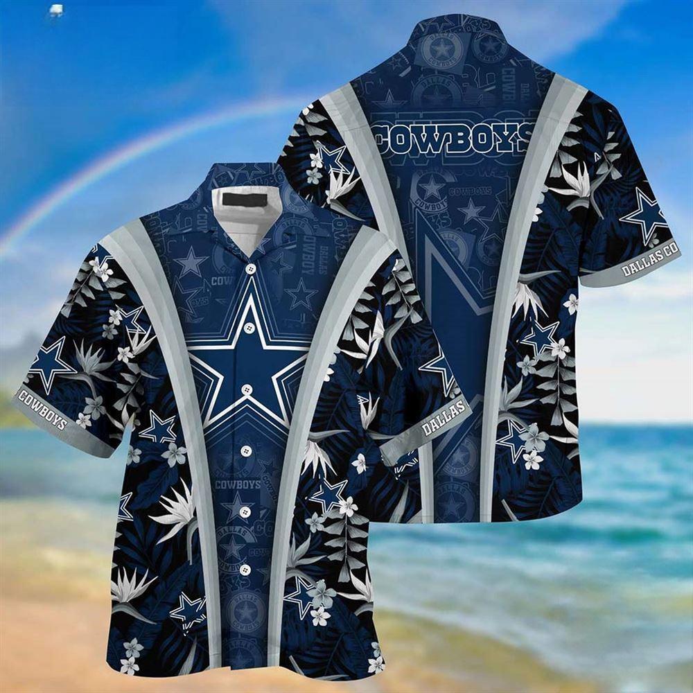 Dallas Cowboys Hawaiian Shirt Beach Gift For Friend