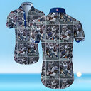 NFL Dallas Cowboys Hawaiian Shirt Sport Gift For Dad NFL Dallas Cowboys Hawaiian Shirt Sport Gift For Dad