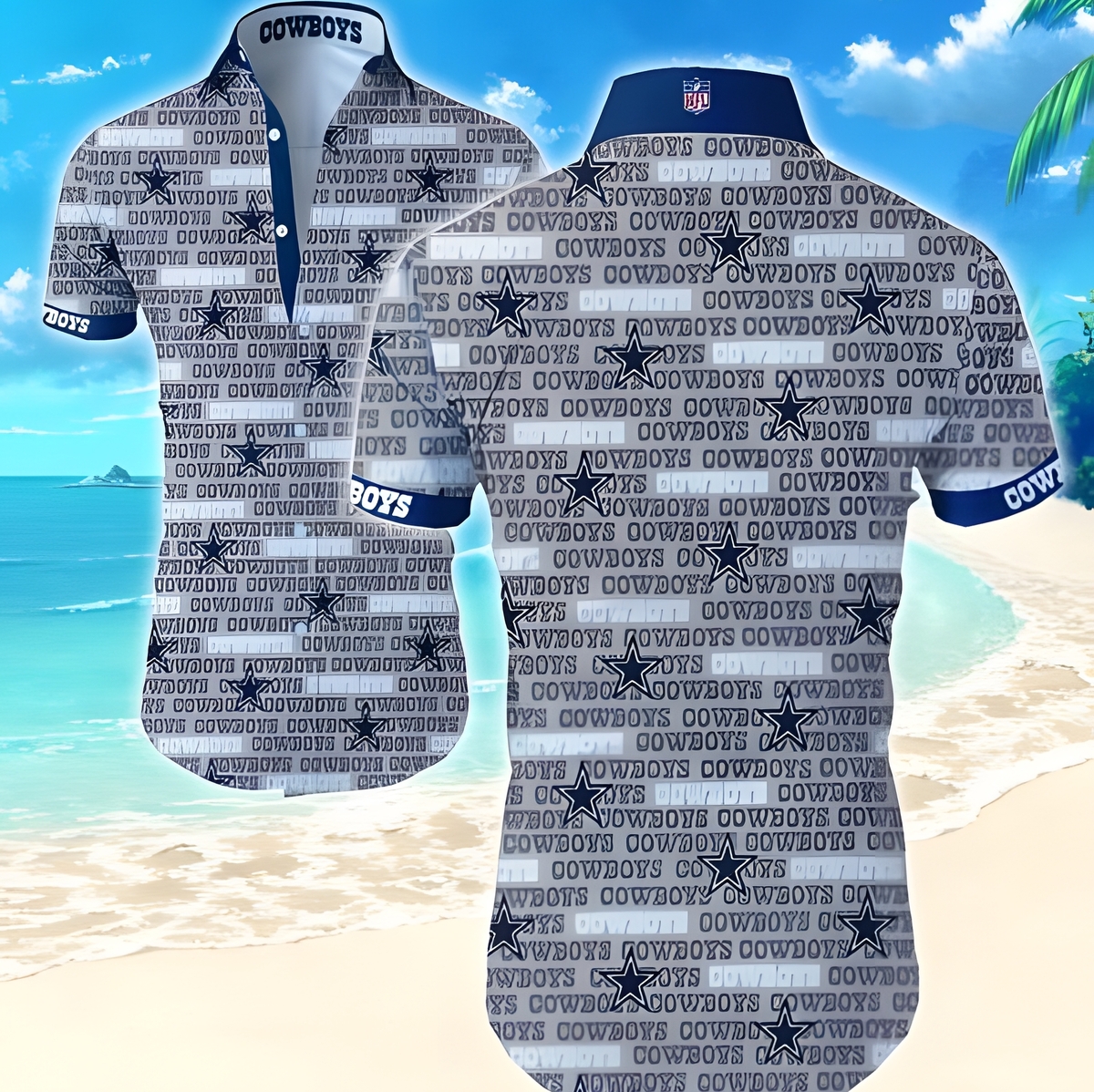 Dallas Cowboys Hawaiian Shirt Gift For Beach Trip