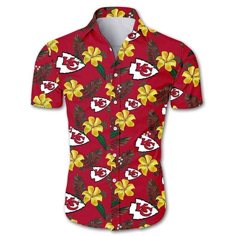 Kansas City Chiefs Hawaiian Shirt Summer Gift For Friend Kansas City Chiefs Hawaiian Shirt Summer Gift For Friend