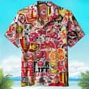 Kansas City Chiefs Hawaiian Shirt Beach Vacation Gift Kansas City Chiefs Hawaiian Shirt Beach Vacation Gift