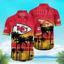 NFL Kansas City Chiefs Hawaiian Shirt Beach Gift For Dad NFL Kansas City Chiefs Hawaiian Shirt Beach Gift For Dad