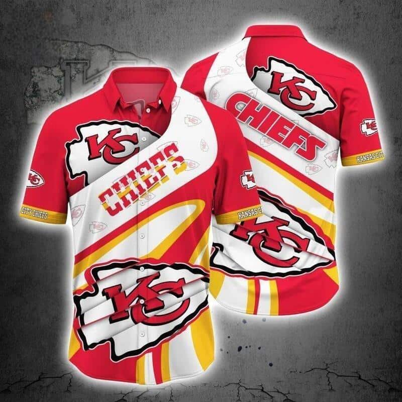 Kansas City Chiefs Hawaiian Shirt Summer Vacation Gift Kansas City Chiefs Hawaiian Shirt Summer Vacation Gift