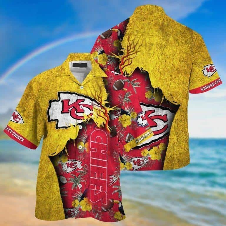 NFL Kansas City Chiefs Hawaiian Shirt Summer Gift For Friend