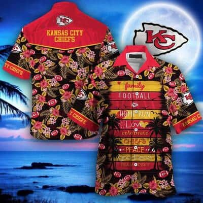 NFL Kansas City Chiefs Hawaiian Shirt Family Football Homerun