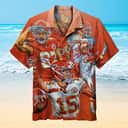 Kansas City Chiefs Hawaiian Shirt Summer Beach Gift Kansas City Chiefs Hawaiian Shirt Summer Beach Gift