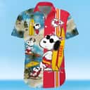 Cool Snoopy Surfing Kansas City Chiefs Hawaiian Shirt Gift For Beach Trip Cool Snoopy Surfing Kansas City Chiefs Hawaiian Shirt Gift For Beach Trip