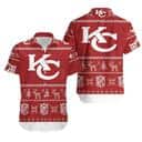 Kansas City Chiefs Hawaiian Shirt Christmas Pattern Beach Lovers Gift Kansas City Chiefs Hawaiian Shirt Christmas Pattern Beach Lovers Gift