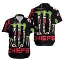Monster Energy Logo Kansas City Chiefs Hawaiian Shirt Best Beach Gift Monster Energy Logo Kansas City Chiefs Hawaiian Shirt Best Beach Gift