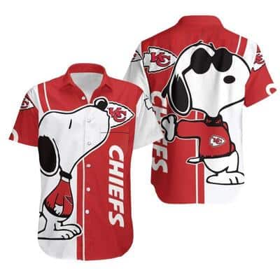 Cool Snoopy Kansas City Chiefs Hawaiian Shirt Summer Holiday Gift