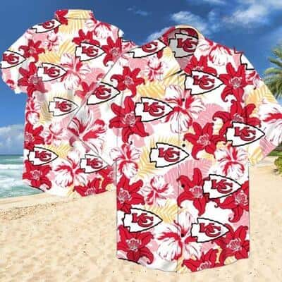 NFL Kansas City Chiefs Hawaiian Shirt Beach Gift For Friend