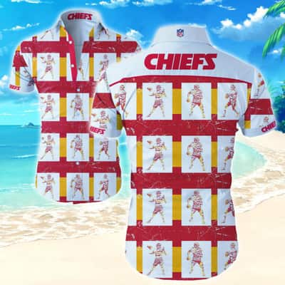 NFL Kansas City Chiefs Hawaiian Shirt Beach Gift For Football Players