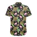 NHL Anaheim Ducks Hawaiian Shirt Tropical Flamingo All Over Print