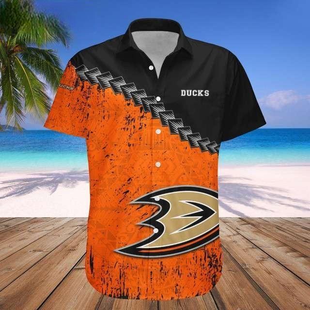 NHL Anaheim Ducks Hawaiian Shirt Hockey Fan Gift