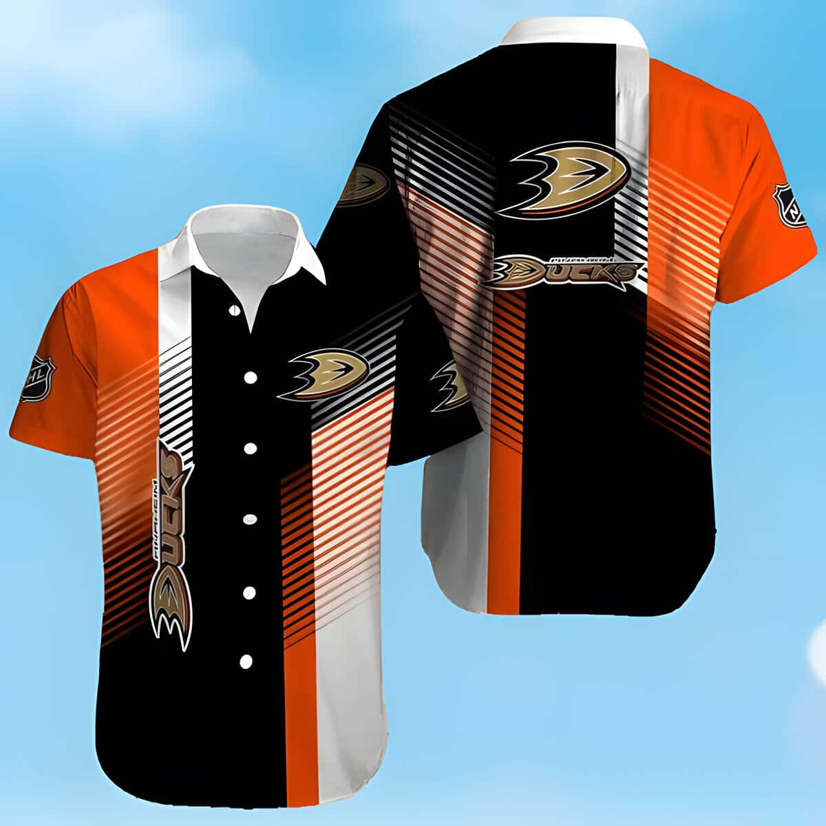 NHL Anaheim Ducks Hawaiian Shirt Gift For Hockey Players