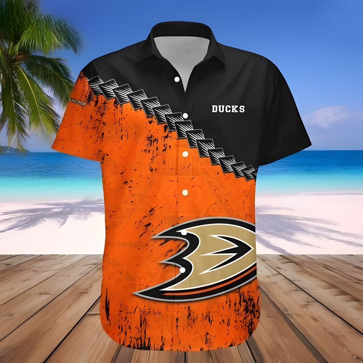 Anaheim Ducks Hawaiian Shirt Summer Gift For Friend