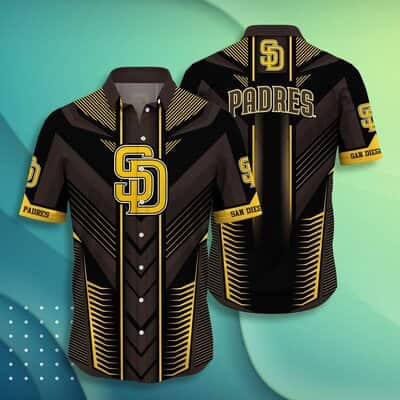 MLB San Diego Padres Hawaiian Shirt Beach Gift For Baseball Fans MLB San Diego Padres Hawaiian Shirt Beach Gift For Baseball Fans