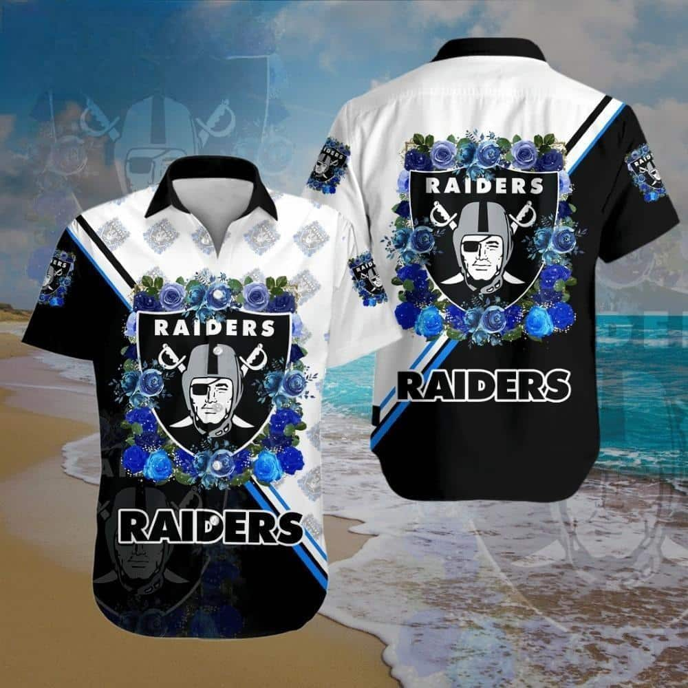 NFL Las Vegas Raiders Hawaiian Shirt Football Gift For Adults