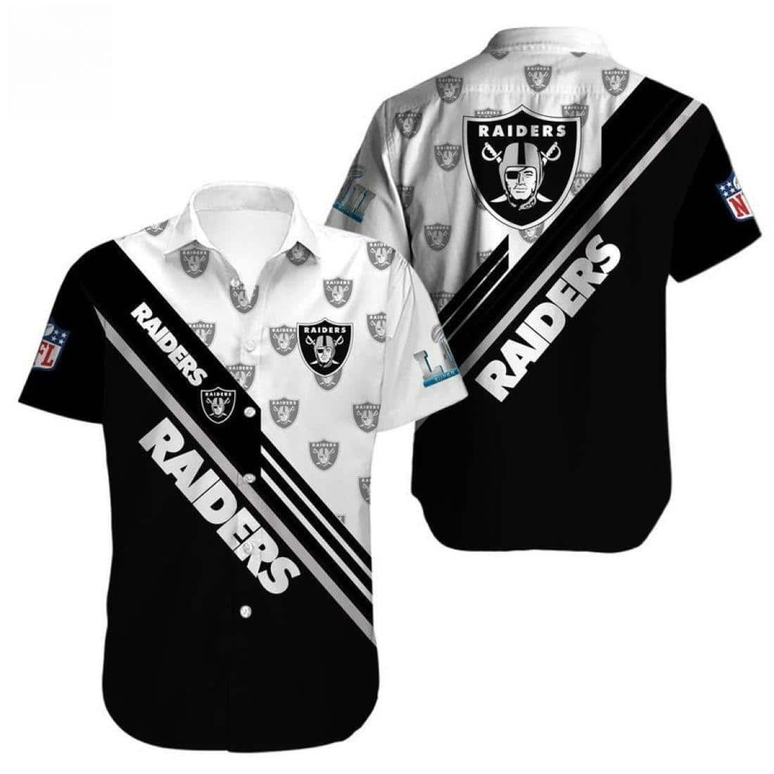 NFL Las Vegas Raiders Hawaiian Shirt Football Gift For Boyfriend