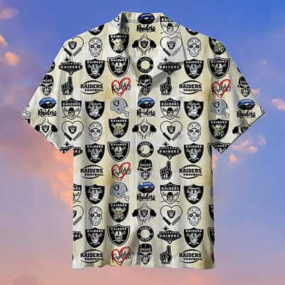 NFL Las Vegas Raiders Hawaiian Shirt Gift For Beach Trip
