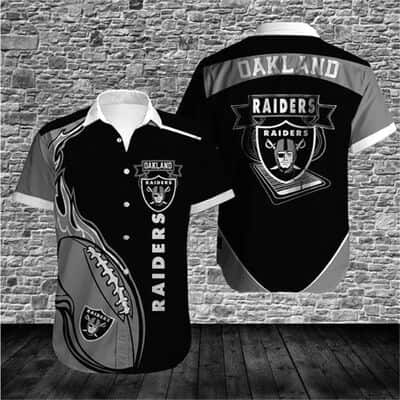 NFL Las Vegas Raiders Hawaiian Shirt Gift For Sports Dad