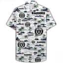 NFL Las Vegas Raiders Hawaiian Shirt Beach Pattern All Over Print NFL Las Vegas Raiders Hawaiian Shirt Beach Pattern All Over Print