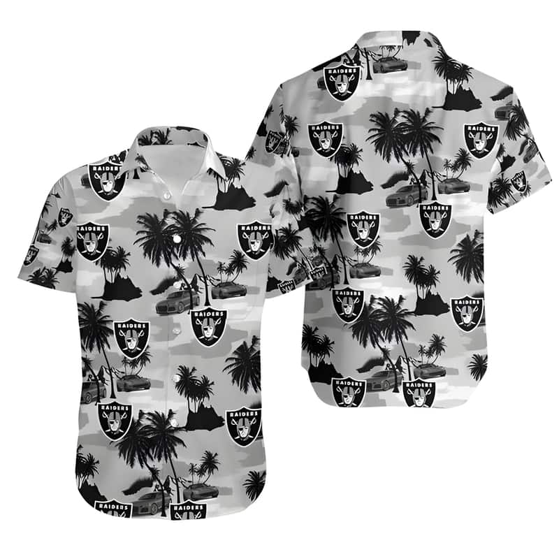NFL Las Vegas Raiders Hawaiian Shirt Birthday Gift For Beach Lovers NFL Las Vegas Raiders Hawaiian Shirt Birthday Gift For Beach Lovers