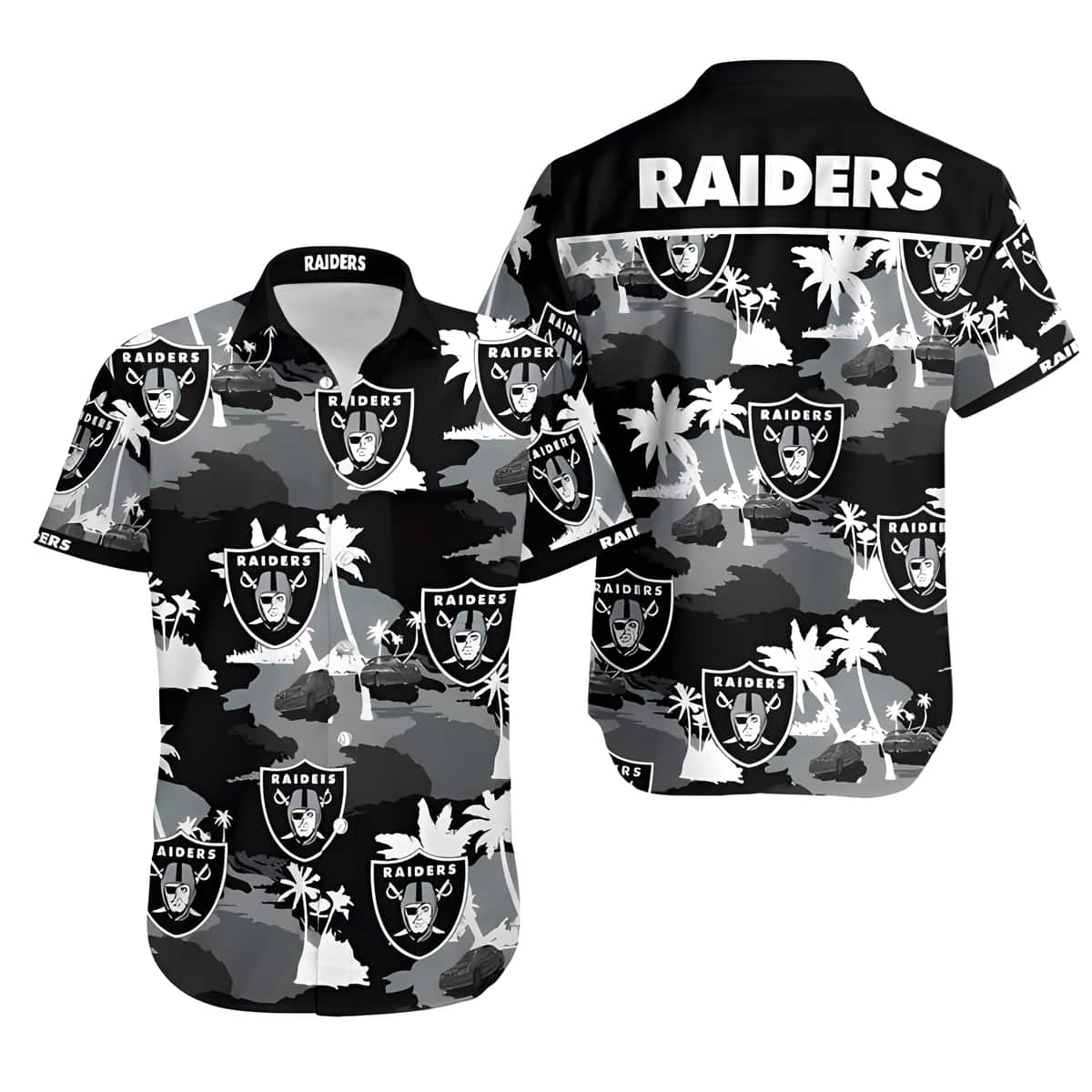 NFL Las Vegas Raiders Hawaiian Shirt Trendy Summer Gift NFL Las Vegas Raiders Hawaiian Shirt Trendy Summer Gift