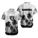 Vintage Las Vegas Raiders Hawaiian Shirt Coconut Tree Pattern Vintage Las Vegas Raiders Hawaiian Shirt Coconut Tree Pattern