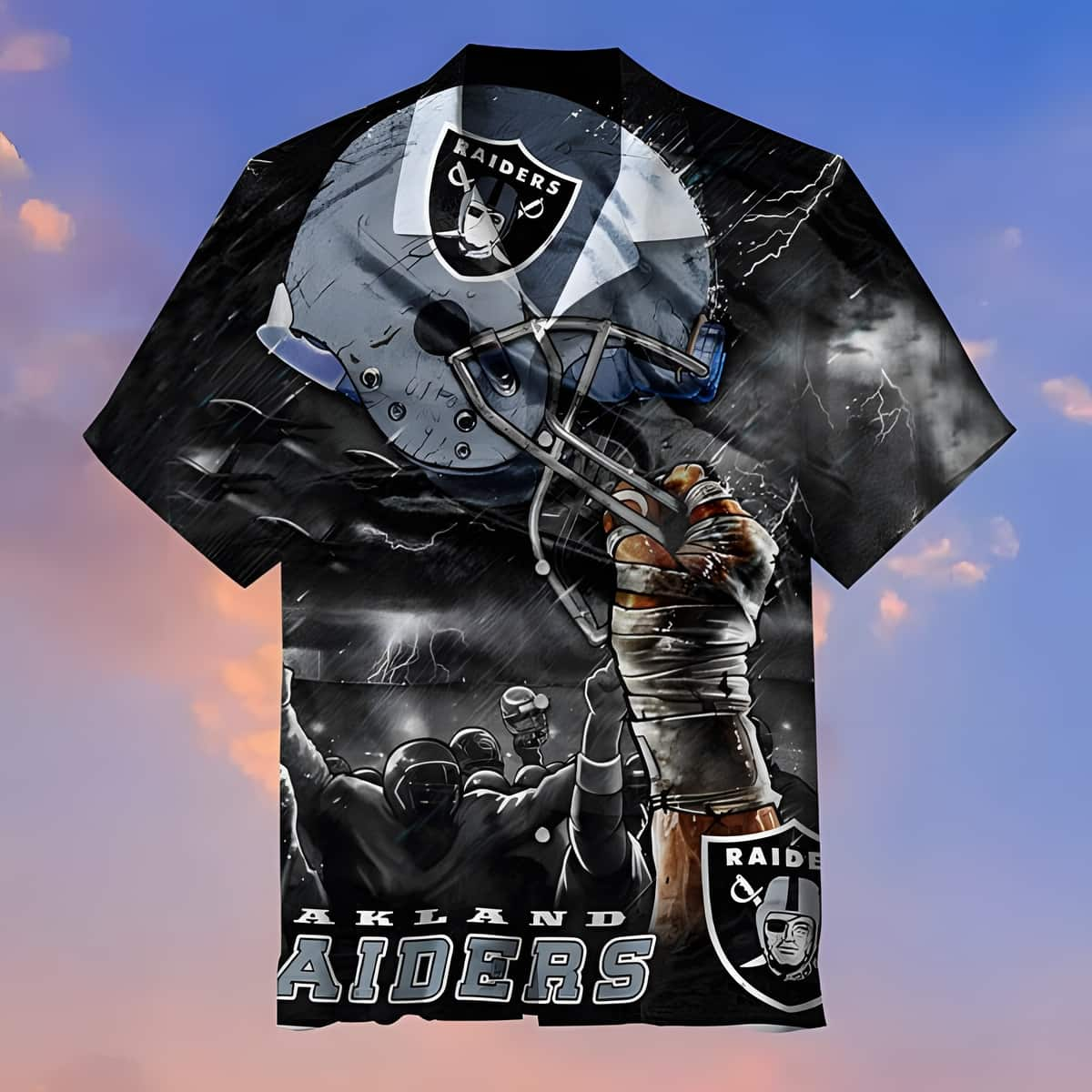 Las Vegas Raiders Hawaiian Shirt Summer Gift For Football Players