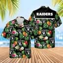 Las Vegas Raiders Hawaiian Shirt Pineapple Pattern All Over Print Las Vegas Raiders Hawaiian Shirt Pineapple Pattern All Over Print