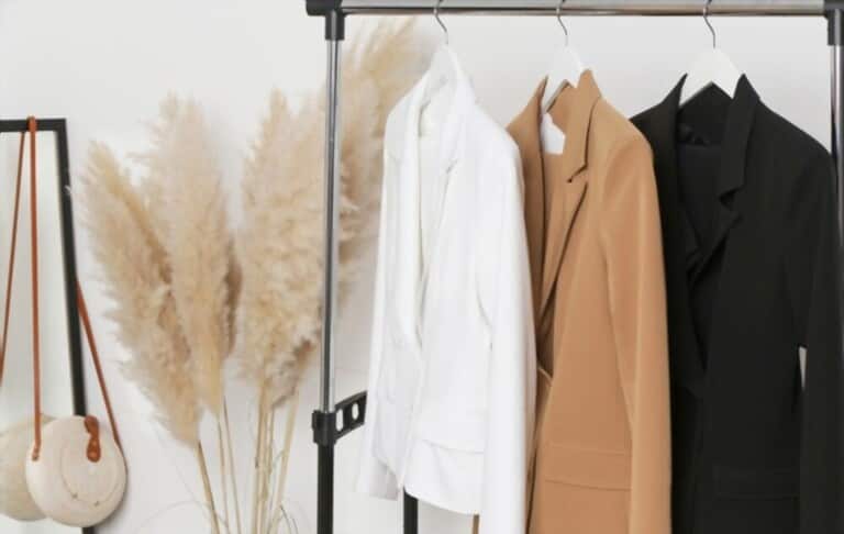 sartorial clothes on hanger