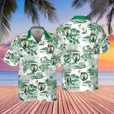 Boston Celtics Hawaiian Shirt Beach Gift For Friend Boston Celtics Hawaiian Shirt Beach Gift For Friend