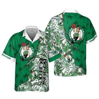 NBA Boston Celtics Hawaiian Shirt For Summer Lovers NBA Boston Celtics Hawaiian Shirt For Summer Lovers