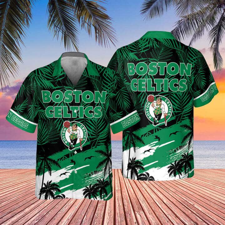 Boston Celtics Hawaiian Shirt Summer Vacation Gift