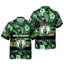 NBA Boston Celtics Hawaiian Shirt Summer Flower Pattern Beach Gift NBA Boston Celtics Hawaiian Shirt Summer Flower Pattern Beach Gift