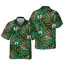 NBA Boston Celtics Hawaiian Shirt Tropical Palm Leaves Beach Lovers Gift NBA Boston Celtics Hawaiian Shirt Tropical Palm Leaves Beach Lovers Gift