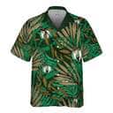 NBA Boston Celtics Hawaiian Shirt Tropical Palm Leaves Beach Lovers Gift NBA Boston Celtics Hawaiian Shirt Tropical Palm Leaves Beach Lovers Gift