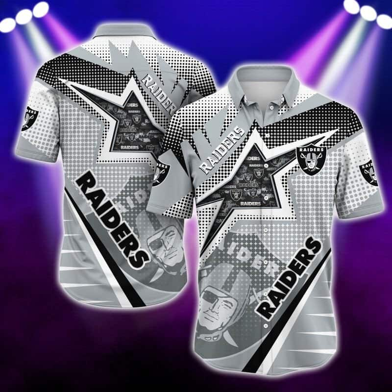 NFL Las Vegas Raiders Hawaiian Shirt For Football Fans