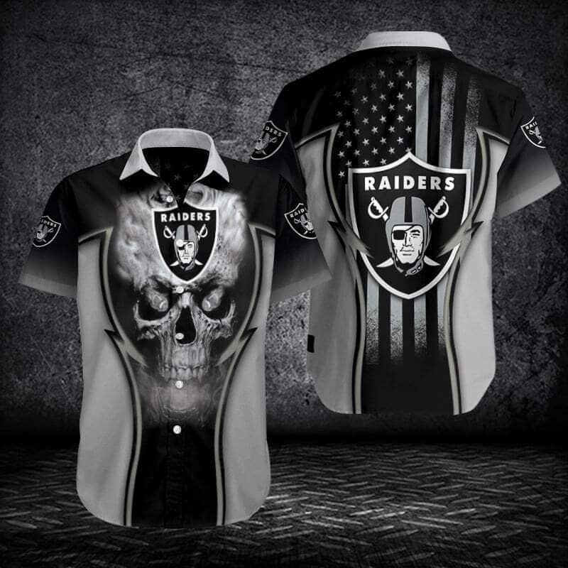 Las Vegas Raiders Hawaiian Shirt Football Gift For Dad From Daughter